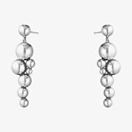 Georg Jensen Moonlight Grapes Dropper Sterling Silver Earrings 10019037