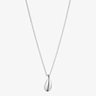 Georg Jensen Silver Reflect Small Pendant Necklace 20001299