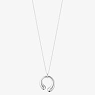 Georg Jensen Mercy Sterling Silver Open Necklace 10015156