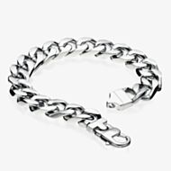 Fred Bennett Stainless Steel 22cm Curb Bracelet FB-B3896