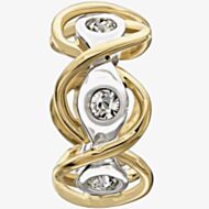 Chamilia 14ct Gold Plated Eternity Crystal Bead 2210-0757