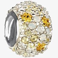 Chamilia Jewelled Yellow Crystal Bead JC-6A