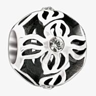 Chamilia Clear Crystal Pinwheel Bead 2025-0832