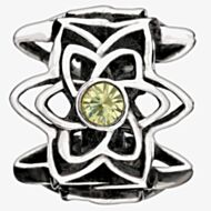 Chamilia Yellow Crystal Dahlia Bead 2025-0835