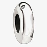 Chamilia Sterling Silver Uptown Clear Cubic Zirconia Bead 2025-0774