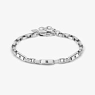 Nomination ManVision Steel & Black Cubic Zirconia Chain Bracelet 133019/007