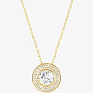 Nomination Aurea Gold-Tone Cubic Zirconia Necklace 145711/010 