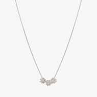 Nomination Armonica Silver Three Four-Leaf Clover Necklace 241305/001