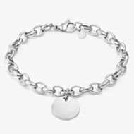 Nomination Sempre Con Me Engravable Round Disc Bracelet 029700/031