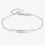 Nomination Messaggi D'Amore Engravable Plate Hearts Bracelet 241207/058