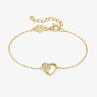 Nomination Petit Sparkle Gold Heart Bracelet 242300/006