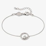 Nomination Dream Beats Silver Cubic Zirconia Circle Bracelet 242601/043