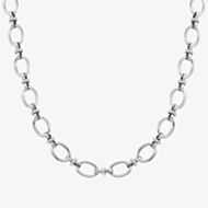 Nomination Affinity Stainless Steel Oval Link Necklace 028604/001
