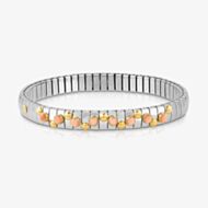 Nomination Extension 8 Pink Coral 18ct Gold Bracelet 044602/006