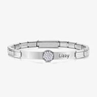Nomination Trendsetter Cubic Zirconia Silver Bracelet 021120/020