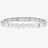 Nomination Trendsetter Hearts Bracelet 021126/004