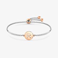 Nomination Milleluci Two Tone Letter R Bracelet 028007/018