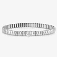 Nomination XTE Life Stainless Steel Cubic Zirconia Heart Bracelet 046007/004
