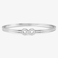 Nomination Pretty Bangles Cubic Zirconia Infinity Bangle 029501/065