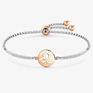 Nomination Milleluci Two Colour Zodiac Leo Half Bangle Toggle Bracelet 028014/005