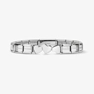 Nomination Trendsetter Stainless Steel Three Heart Bracelet 021158/081