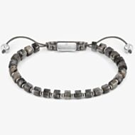 Nomination InstinctStyle Stainless Steel Grey Jasper Bracelet 027924/081
