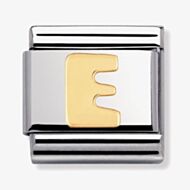 Nomination CLASSIC Gold Letters E Charm 030101/05