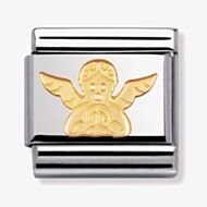 Nomination CLASSIC Gold Spirituality Angel Charm 030105/04