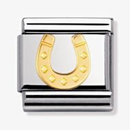 Nomination CLASSIC Gold Good Luck  Horseshoe Charm 030115/11