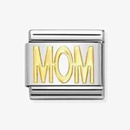 Nomination CLASSIC Gold Writings Mom Charm 030107/01