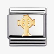 Nomination CLASSIC Gold Celtic Cross Charm 031109/01