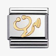 Nomination CLASSIC Gold Daily Life Stethoscope Charm 030109/17