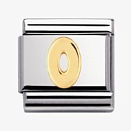 Nomination CLASSIC Gold Numbers Zero Charm 030102/00