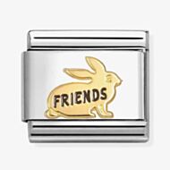 Nomination CLASSIC Composable Rabbit Friends Charm 030285/73
