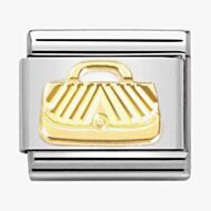 Nomination CLASSIC Composable Gold Coated Handbag Charm 030149/48