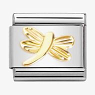 Nomination CLASSIC Composable Gold Coated Dragonfly Charm 030149/56