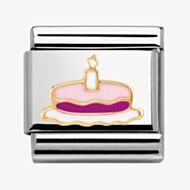 Nomination CLASSIC Gold Madame Monsieur Birthday Cake 030285/05