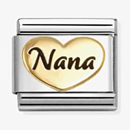 Nomination Classic Symbols Nana Heart Charm 030285/83