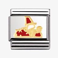 Nomination CLASSIC Fantasia Red Gnome & Mushroom Charm 030272/10
