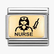 Nomination CLASSIC Composable Plates Nurse Charm 030166/17