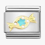 Nomination CLASSIC Composable Blue Enamel Sweet Charm 030272/73