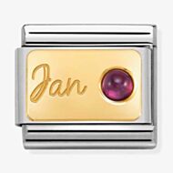 Nomination CLASSIC Composable January Garnet Charm 030519/01*