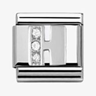 Nomination CLASSIC Silvershine Letter H Charm 330301/08