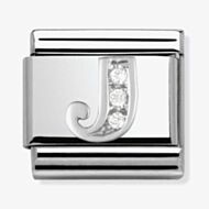 Nomination CLASSIC Silvershine  Letter J Charm 330301/10