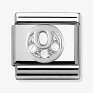 Nomination CLASSIC Silvershine Letter O Charm 330301/15