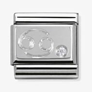 Nomination CLASSIC Silvershine Zodiac Cancer Charm 330302/04