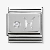Nomination CLASSIC Silvershine Zodiac Pisces Charm 330302/12