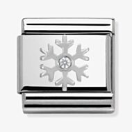 Nomination CLASSIC Silvershine Christmas Snowflake Charm 330313/02