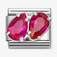 Nomination Classic Double Red Teardrop Charm 330329/11