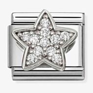 Nomination Composable Classic Cubic Zirconia Star Charm 330322/29